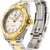 Tag Heuer Aquaracer Silver Dial Two Tone Steel Strap Watch for Women - WBD1120.BB0930