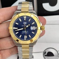 Tag Heuer Aquaracer Calibre 5 Blue Dial Two Tone Steel Strap Watch for Women - WBD2120.BB0930