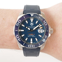 Tag Heuer Aquaracer Blue Dial Watch for Men -  WAY211C.FT6155