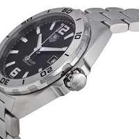 Tag Heuer Formula 1 Automatic Black Dial Silver Steel Strap Watch for Men - WAZ2113.BA0875