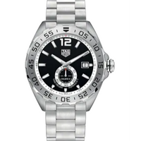 Tag Heuer Formula 1 Automatic Black Dial Silver Steel Strap Watch for Men - WAZ2012.BA0842