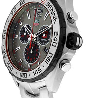 Tag Heuer Formula 1 Special Edition Chronograph Grey Dial Silver Steel Strap Watch for Men - CAZ1012.BA0883