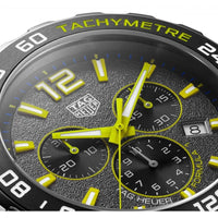 Tag Heuer Formula 1 Chronograph Grey Dial Silver Steel Strap Watch for Men - CAZ101AG.BA0842