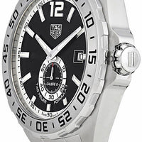 Tag Heuer Formula 1 Automatic Black Dial Silver Steel Strap Watch for Men - WAZ2012.BA0842