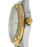 Tag Heuer Aquaracer Diamonds Mother of Pearl Dial Two Tone Steel Strap Watch for Women - WBD1323.BB0320