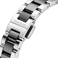 Tag Heuer Aquaracer Quartz Black Dial Two Tone Steel Strap Watch for Men - WAY131A.BA0913