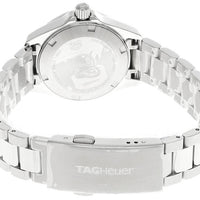 Tag Heuer Aquaracer Quartz Mother of Pearl White Dial Silver Steel Strap Watch for Women - WBD1411.BA0741