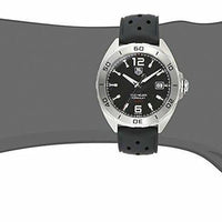 Tag Heuer Formula 1 Automatic Black Dial Black Rubber Strap Watch for Men - WAZ2113.FT8023