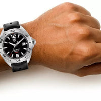Tag Heuer Formula 1 Automatic Black Dial Black Rubber Strap Watch for Men - WAZ2113.FT8023