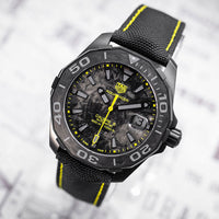 Tag Heuer Aquaracer Carbon Dial Watch for Men - WBD218B.FC6446