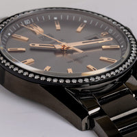 Tag Heuer Carrera Quartz Diamonds Black Dial Black Steel Strap Watch for Women - WAR1115.BA0602