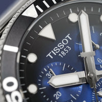 Tissot Seastar 1000 Chronograph Men's Graded Blue Watch T1204171104102