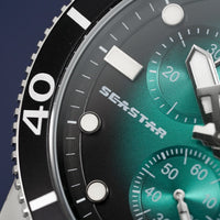 Tissot Chronograph Watch SEASTAR 1000 Green T1204171109101