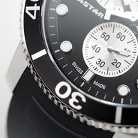 Tissot Chronograph Watch SEASTAR 1000 Black Rubber T1204171705100