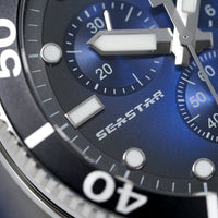Tissot Seastar 1000 Chronograph Men's Graded Blue Watch T1204171104101