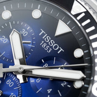Tissot Seastar 1000 Chronograph Men's Graded Blue Watch T1204171104101