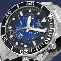 Tissot Seastar 1000 Chronograph Men's Graded Blue Watch T1204171104101