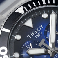 Tissot Seastar 1000 Chronograph Men's Graded Blue Watch T1204171104101