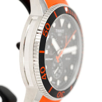 Tissot Chronograph Watch SEASTAR 1000 Orange T1204171705101