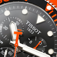 Tissot Chronograph Watch SEASTAR 1000 Orange T1204171705101