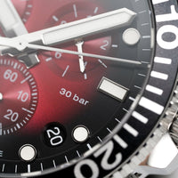 Tissot Chronograph Watch SEASTAR 1000 Red Rubber T1204171742100