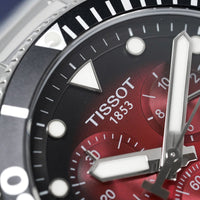 Tissot Chronograph Watch SEASTAR 1000 Red T1204171142100
