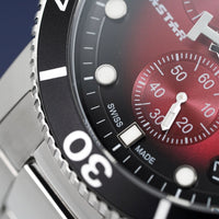 Tissot Chronograph Watch SEASTAR 1000 Red T1204171142100