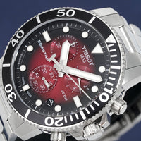 Tissot Chronograph Watch SEASTAR 1000 Red T1204171142100