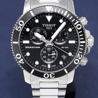 Tissot Seastar 1000 Chronograph Men's Black Watch T1204171105100