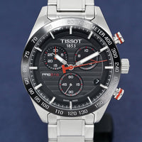 Tissot Men's Chronograph Watch PRS 516 Steel Red T1004171105101