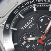 Tissot Men's Chronograph Watch PRS 516 Steel Red T1004171105101