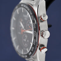Tissot Men's Chronograph Watch PRS 516 Steel Red T1004171105101