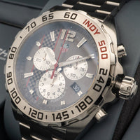 Tag Heuer Formula 1 Chronograph Grey Dial Silver Steel Strap Watch for Men - CAZ1114.BA0877