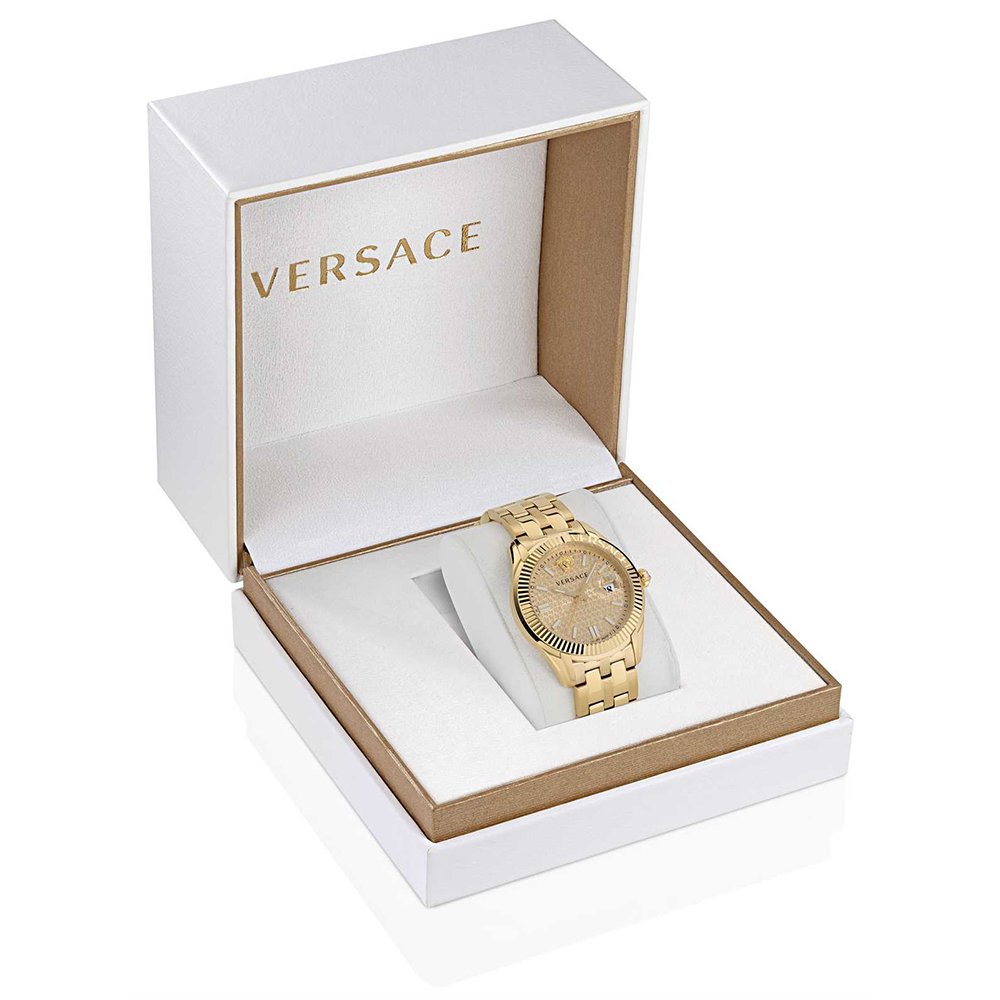 Versace VE3K00522 Greca Time Men's Champagne Watch