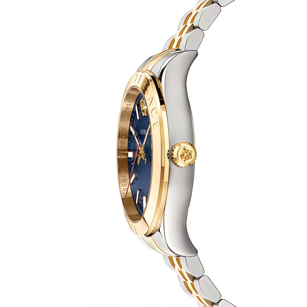 Versace VEVK00520 Hellenyium Men's Two-Tone Watch