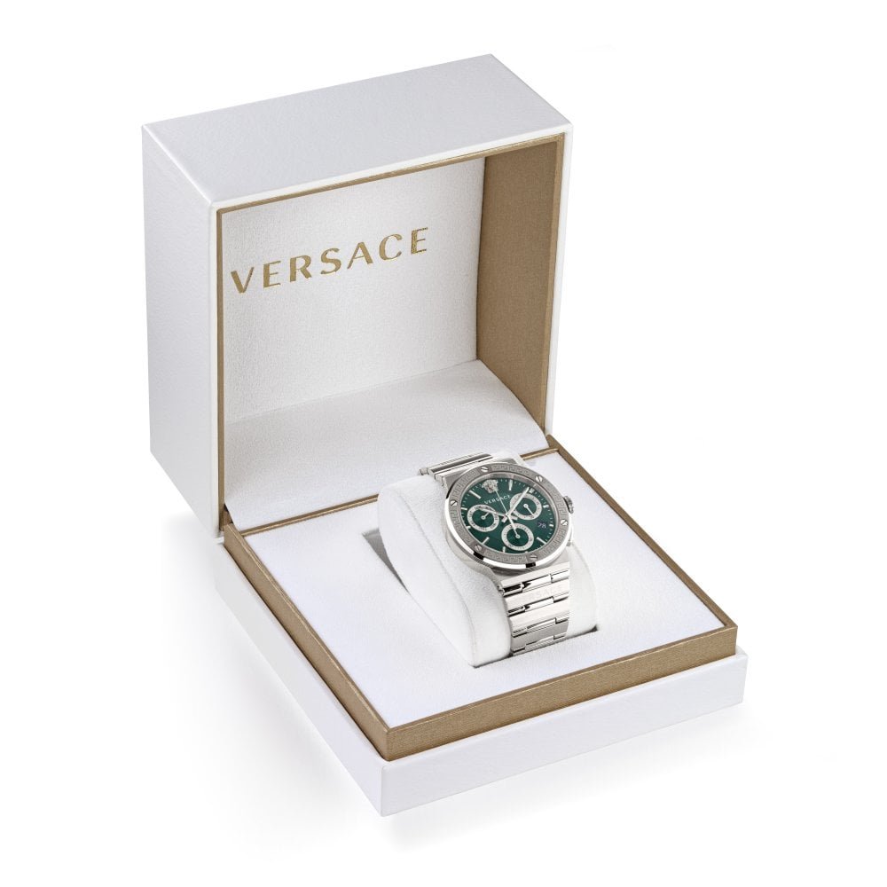 Versace VEZ900121 Greca Logo Chrono Luxury Men's Watch