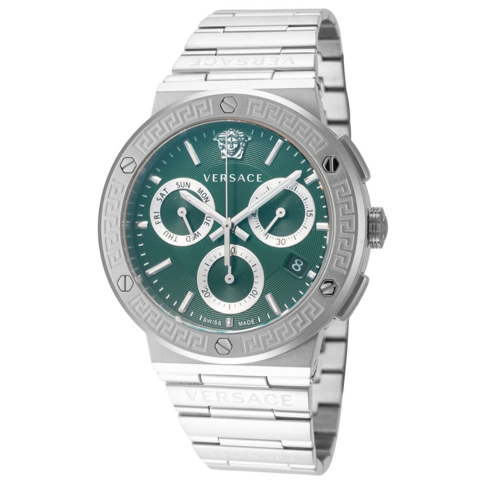 Versace VEZ900121 Greca Logo Chrono Luxury Men's Watch