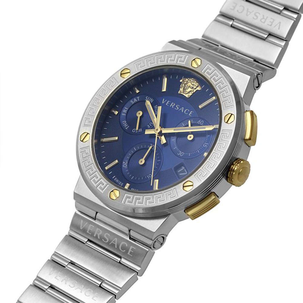 Versace VEZ900221 Greca Logo Chrono Luxury Men's Watch