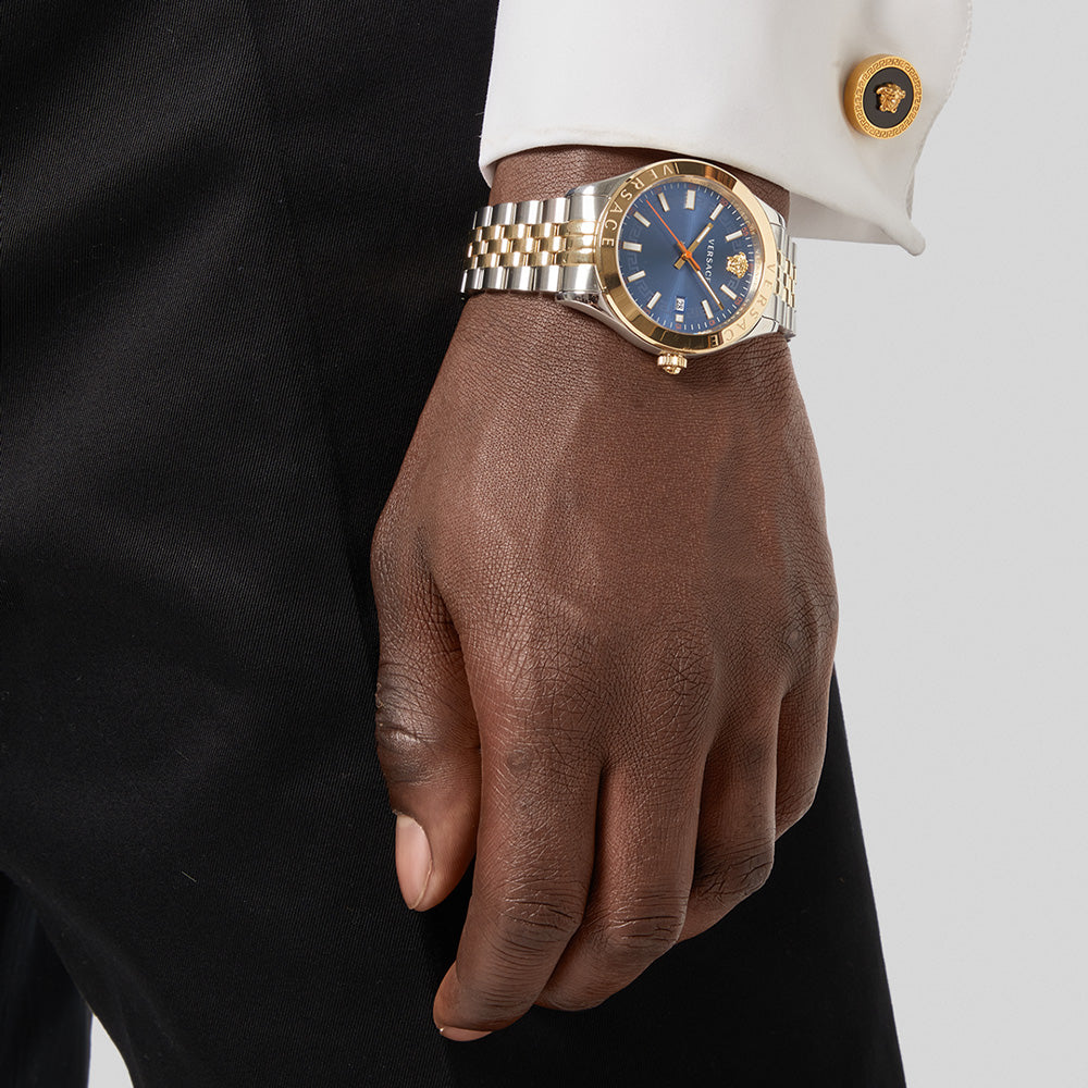 Versace VEVK00520 Hellenyium Men's Two-Tone Watch