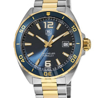Tag Heuer Formula 1 Analog Blue Dial Two Tone Steel Strap Watch for Men - WAZ1120.BB0879