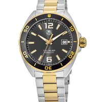 Tag Heuer Formula 1 Quartz Black Dial Two Tone Steel Strap Watch for Men - WAZ1121.BB0879
