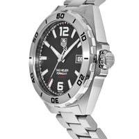 Tag Heuer Formula 1 Automatic Black Dial Silver Steel Strap Watch for Men - WAZ2113.BA0875