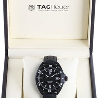 Tag Heuer Formula 1 Automatic Black Dial Black Rubber Strap Watch for Men - WAZ2115.FT8023