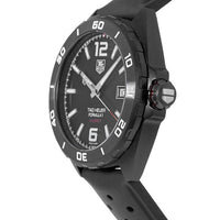 Tag Heuer Formula 1 Automatic Black Dial Black Rubber Strap Watch for Men - WAZ2115.FT8023