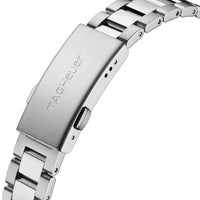 Tag Heuer Aquaracer Diamonds Mother of Pearl Dial Silver Steel Strap Watch for Women - WBD131B.BA0748
