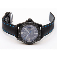 Tag Heuer Aquaracer Calibre 5 Black Nylon Strap Carbon Dial Watch for Men -  WBD218C.FC6447