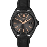 Tag Heuer Formula 1 Quartz Black Dial Black Leather Strap Watch for Women - WBJ1314.FC8230